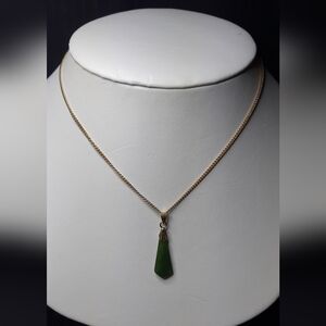 Genuine Green Jade Necklace